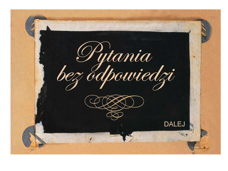 Pytania bez odpowiedzi